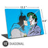 DC Comics The Joker vs Batman Vintage art Universal Laptop 15in (12.2 x 8.8in) Skin